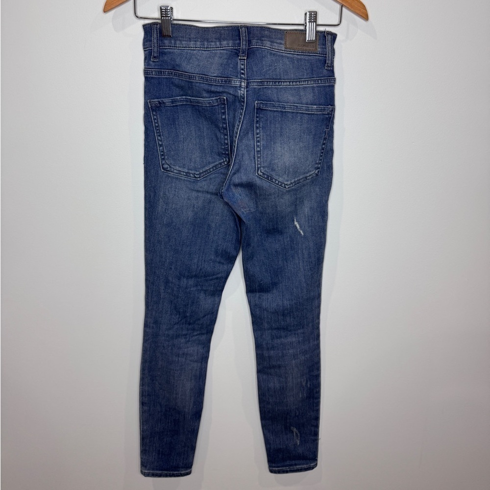 Express Stretch Performance Ankle Distressed Blue… - image 8